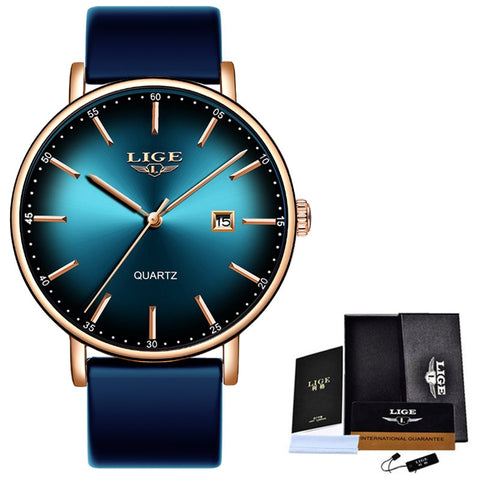 Mesh Belt Ultra-thin Quartz Watch