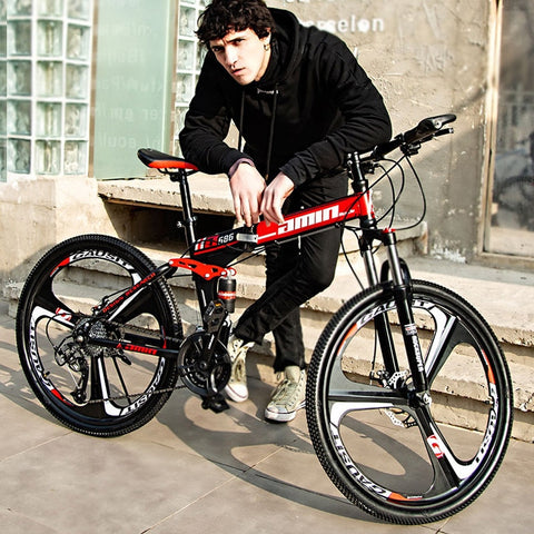 New Disc Brake Shock Absorption Bicycle