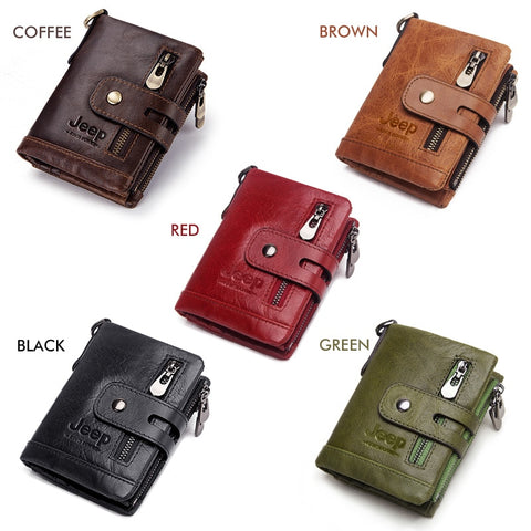 Men Fashion Short Wallets