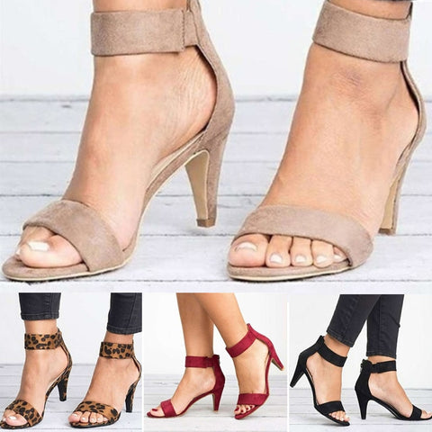 Women Thin Heel Pumps Sandals