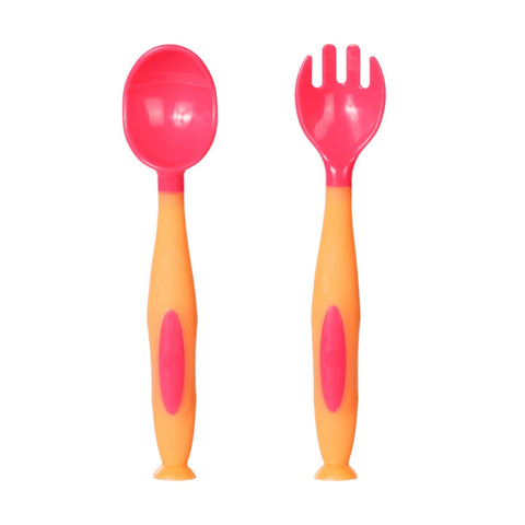 Baby Soft Self-feeding Spoon