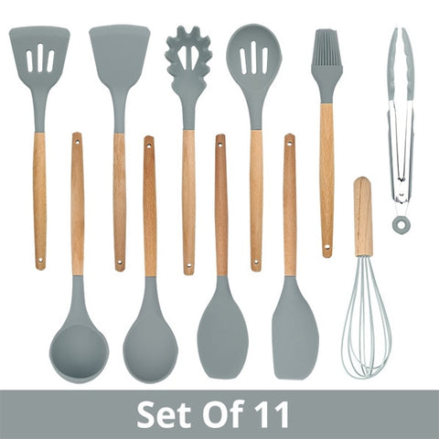 Silicone Cooking Utensils Set