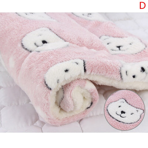 Dog Cat Soft Cushion Blanket