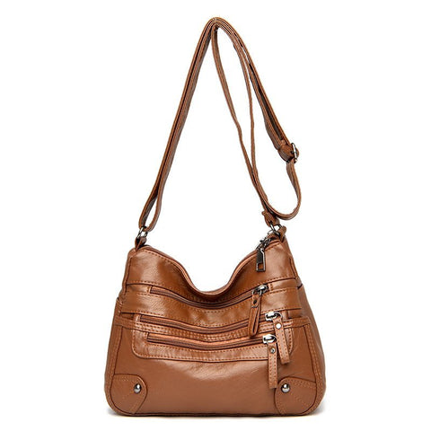 Women Soft Leather Shoulder Bags