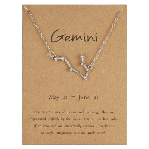 Constellation Zodiac Sign Necklace