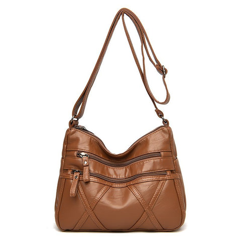 Women Soft Leather Shoulder Bags