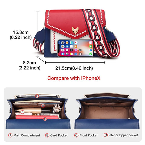 Women Messenger Crossbody Bag