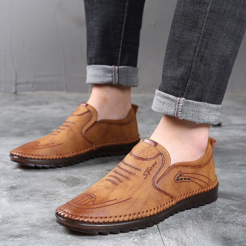 Men Microfiber Leather Shoes