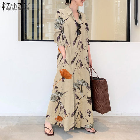Women's Elegant Printed Dress