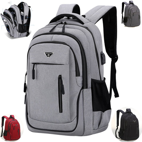 USB Men Computer School Bag