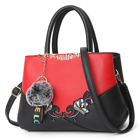 Women Embroidered Messenger Handbags