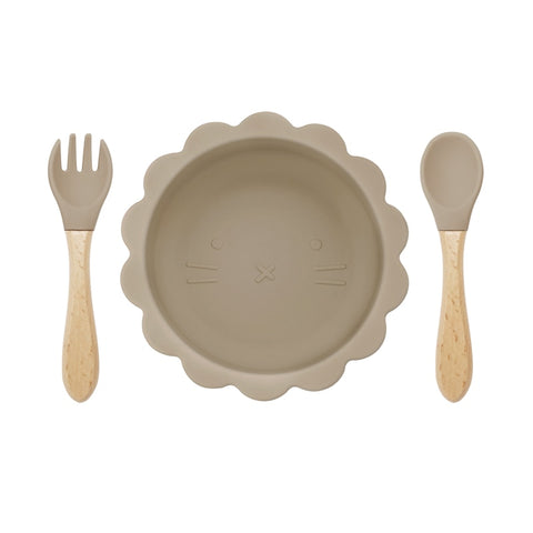 Children Feeding Solid Food Bowl