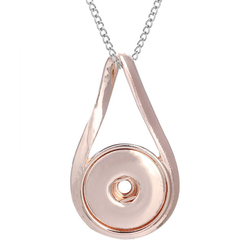 Three Color Snap Necklace