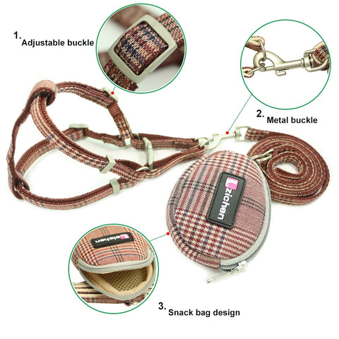 Dog Harness and Leash Set