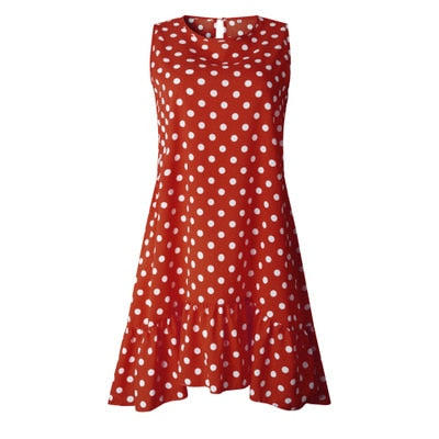 Women Ruffle Summer Dress