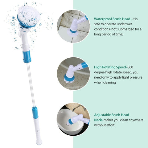 Turbo Electric Spin Scrubber