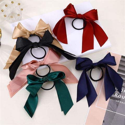 Korean Bow-Knot Elastic Hair Band