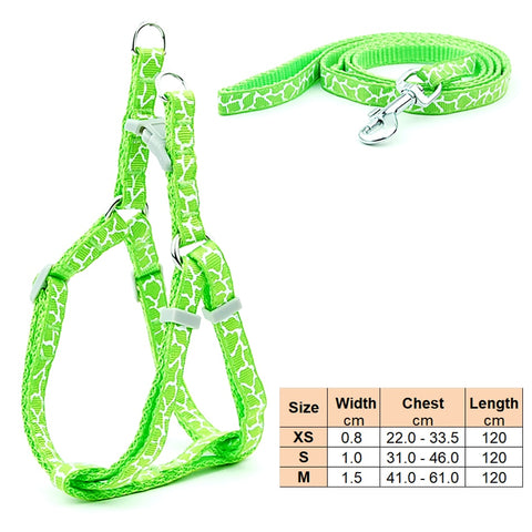 Dog Cat Adjustable Harness