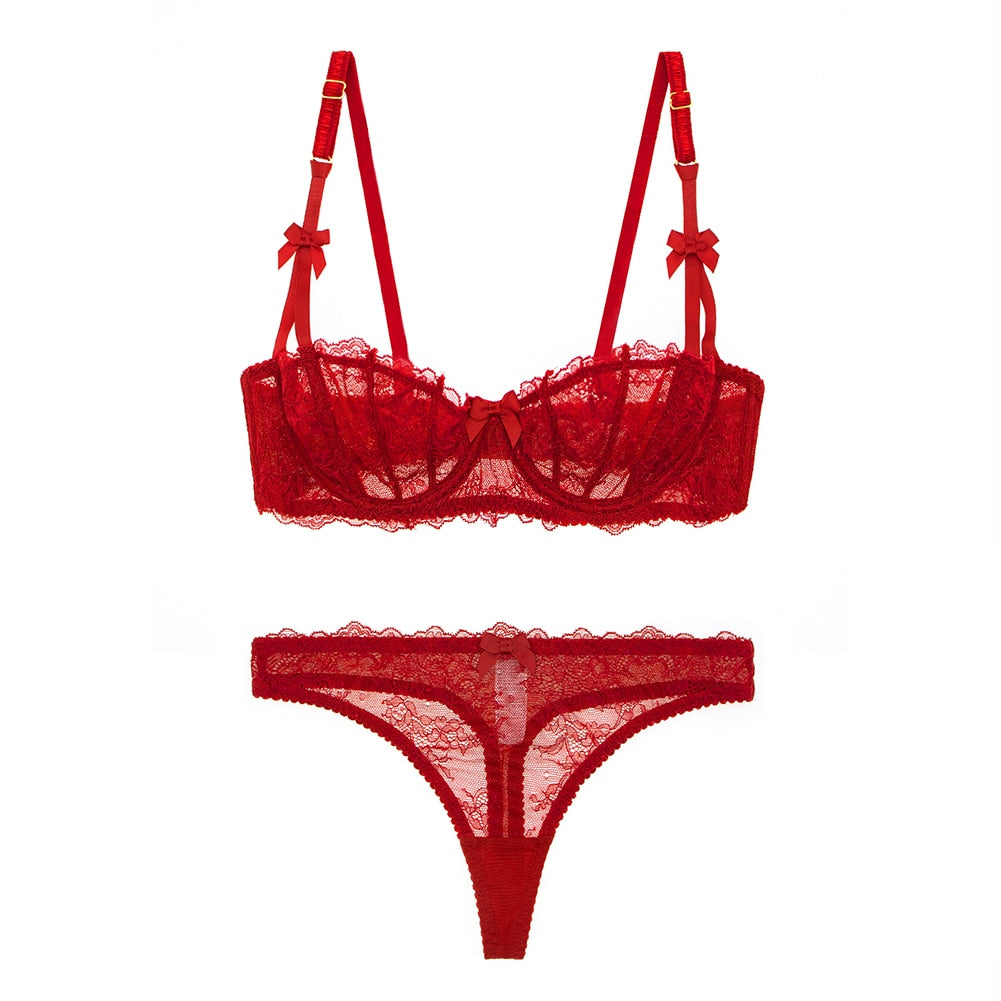 Women Lingerie Sexy Thong Bra  set