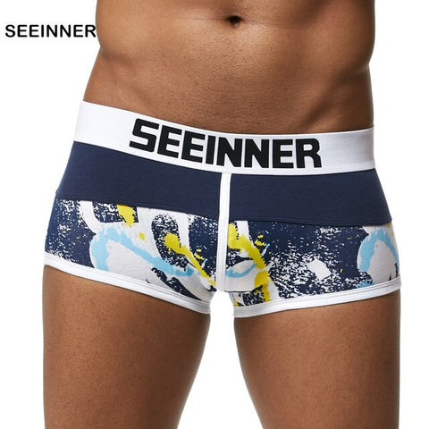 Men Cotton Boxers Underwear Shorts
