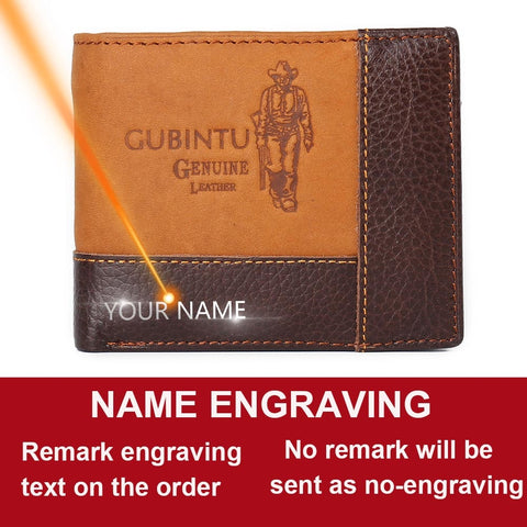 Genuine Leather Men Wallets