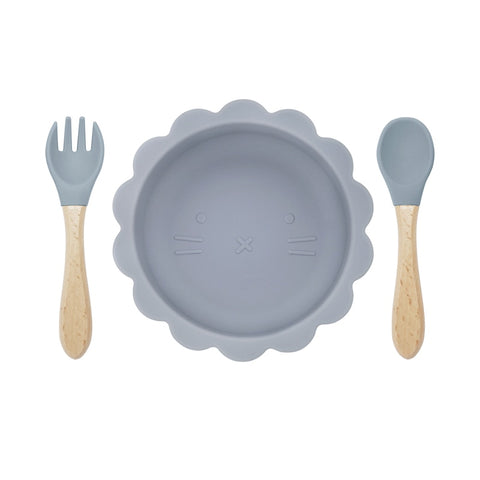 Children Feeding Solid Food Bowl