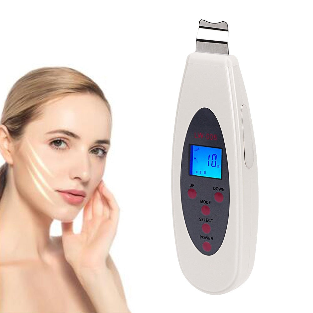 Ultrasonic Skin Scrubber Cleanser