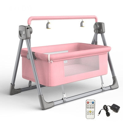 Multifunctional Cradle rocking bed