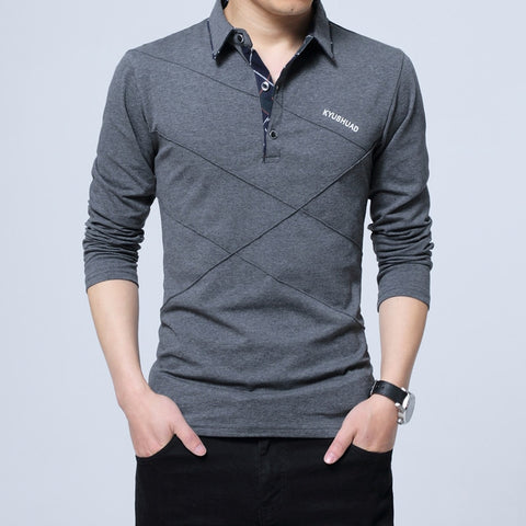 Polos Mens Long Sleeves Shirt