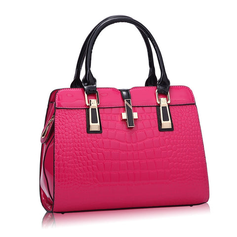 Women Patent Leather Handbags