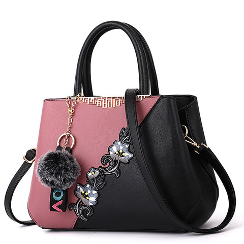 Women Embroidered Messenger Handbags