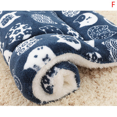 Dog Cat Soft Cushion Blanket