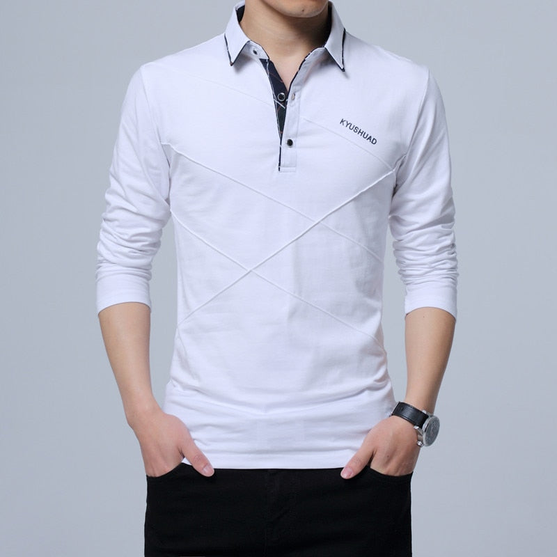 Polos Mens Long Sleeves Shirt