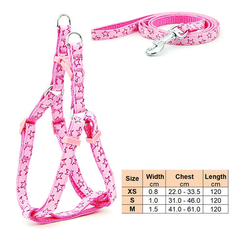 Dog Cat Adjustable Harness