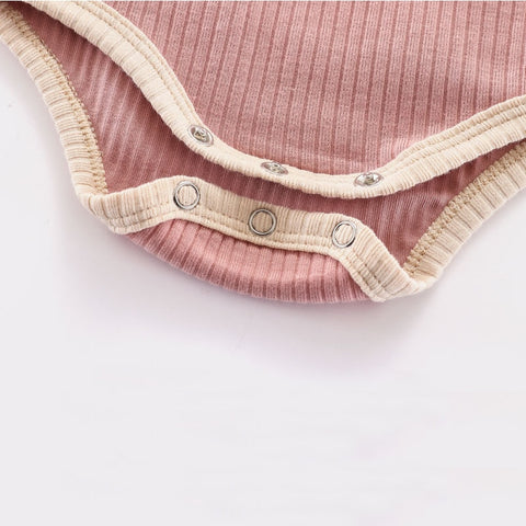 Baby Romper Ribbed Short