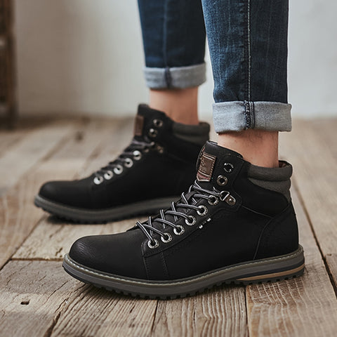 Men Outdoor Comfy Boots