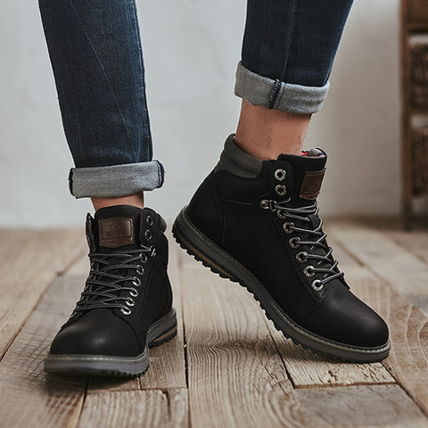 Men Outdoor Comfy Boots