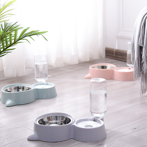 Cat Double Food Bowl