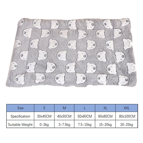 Dog Soft Blankets Sleep Pad