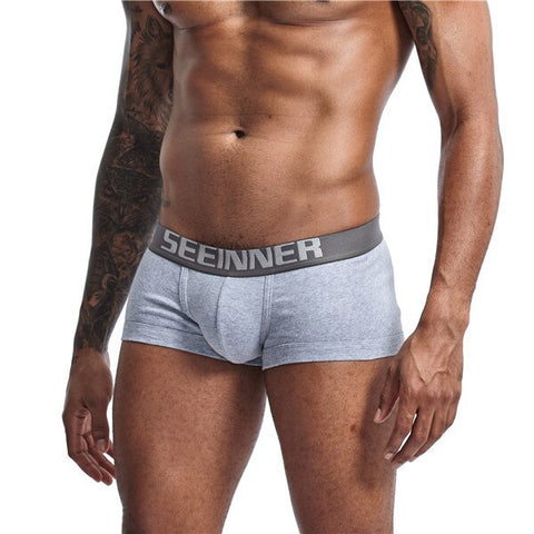 Men Cotton Boxers Underwear Shorts