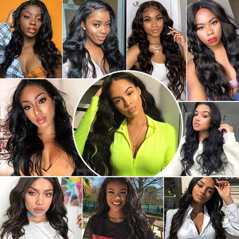 Body Wave Lace Front Wig 4x4 5x5
