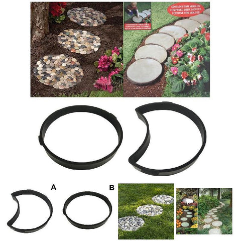 Garden Diy Plastic Mold Path