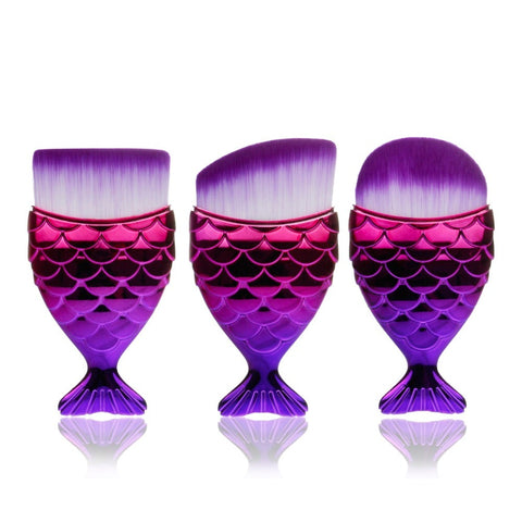 Professional Mermaid Brushes Set