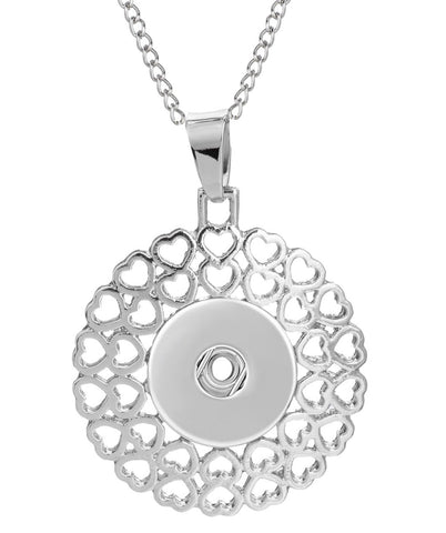 Three Color Snap Necklace