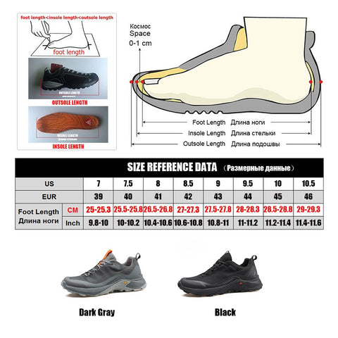 Men  Breathable Outdoor Sneakers Casual Shoes