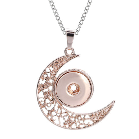 Three Color Snap Necklace