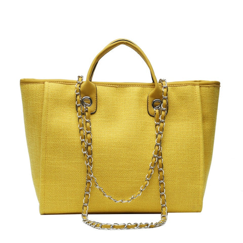 Women  Canvas Large Shopping Handbag