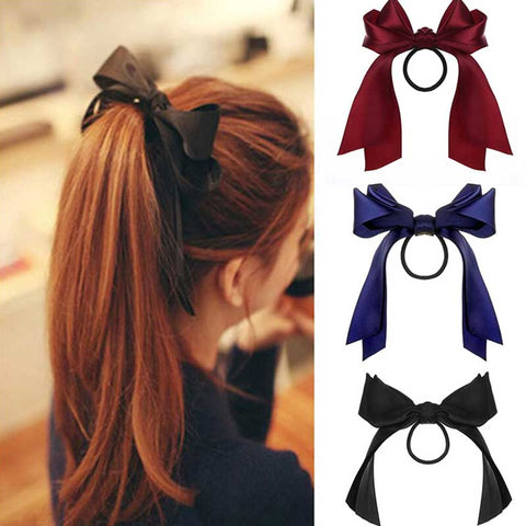 Korean Bow-Knot Elastic Hair Band