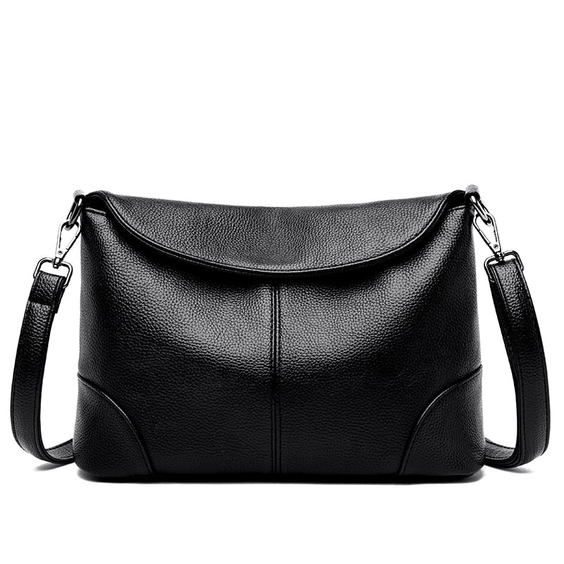 Women Soft Leather Crossbody Bags