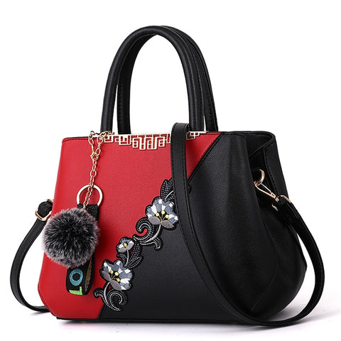 Women Embroidered Messenger Handbags
